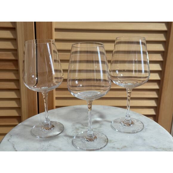 Walther-Glas Ilaria German Crystal Signed Wine Glasses - Set of 3 - Picture 1 of 7